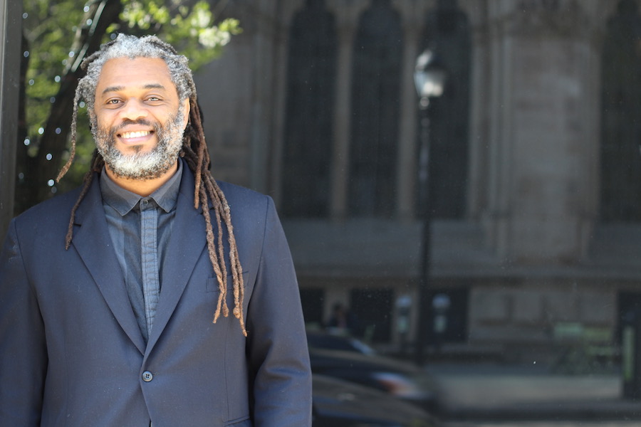 Neville Wisdom pictured outside of his soon-to-be new digs at 1090 Chapel Street. “I want to test the waters of foot traffic,