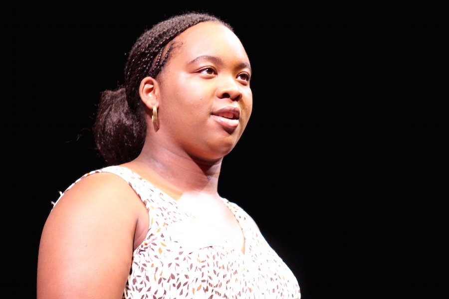  Chloé Lomax-Blackwel, who performed as Tonya from August Wilson's  King Hedley II.   