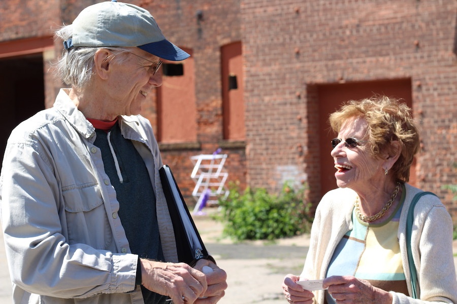 Rutkovsky and Clark reunited.