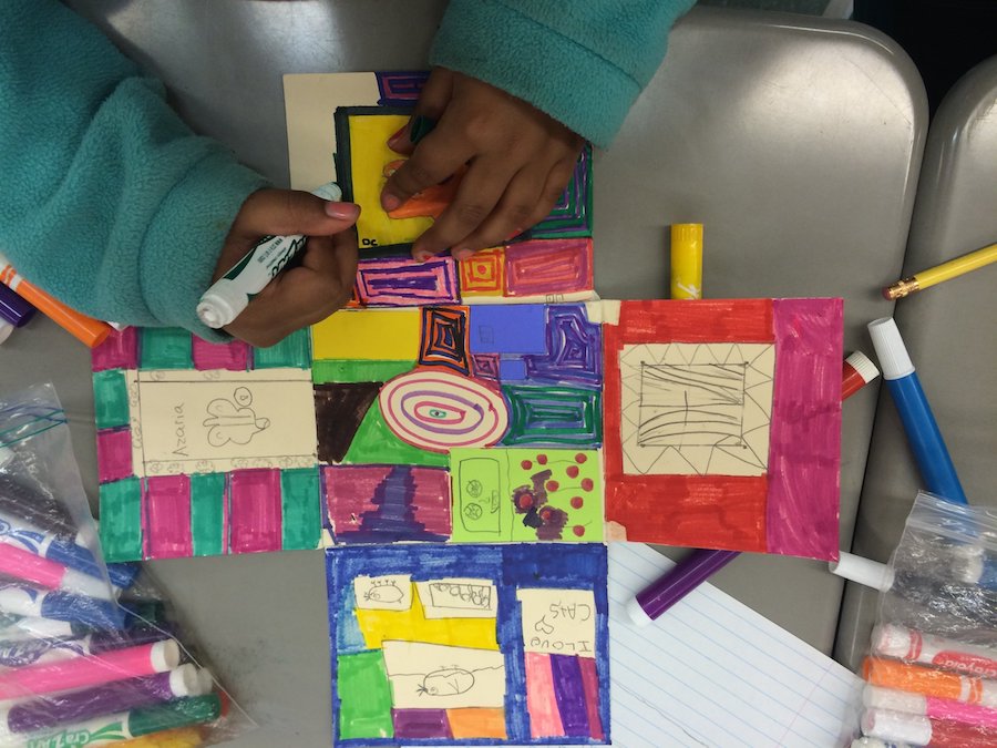 One of the bedrooms that third graders design. ARC photo.
