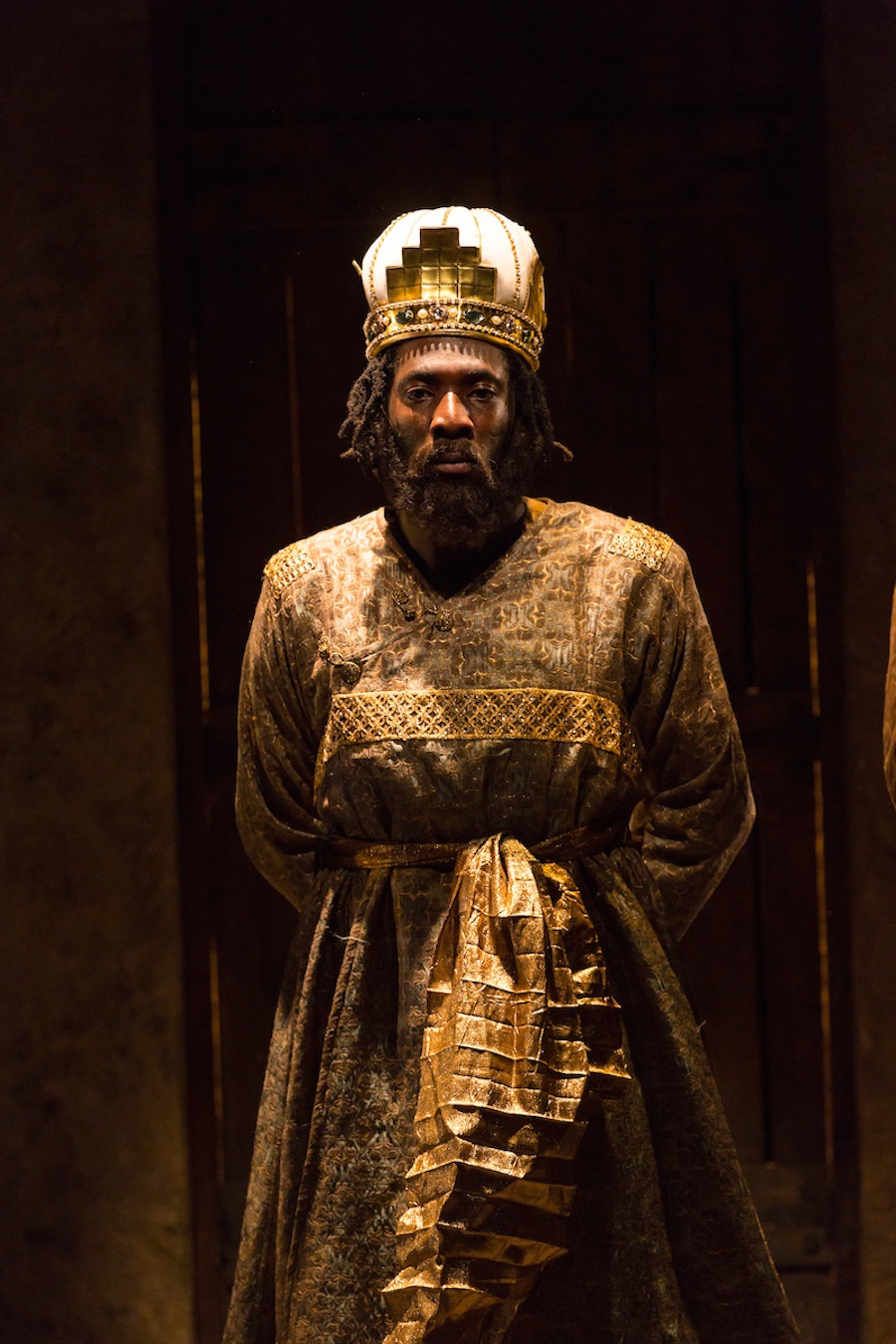 James Udom as the miller. Or is it the Shah? T. Charles Erickson Photo.