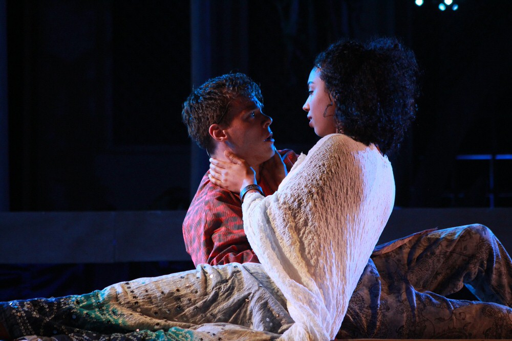  Jamison and Johnson as the titular characters in  The Tragedy of Romeo & Juliet . Mike Franzman Photo.   