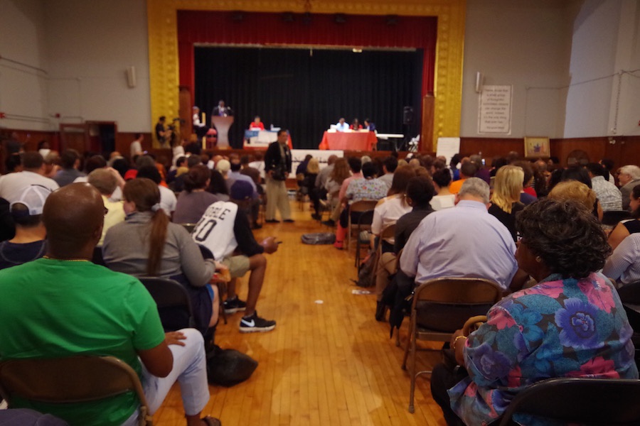 A packed house for the show. Lucy Gellman Photo.