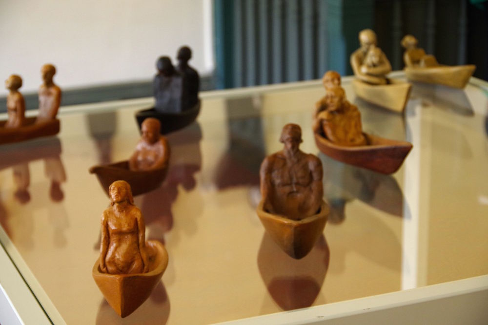  Clinard's boats. Lucy Gellman Photo.&nbsp; 