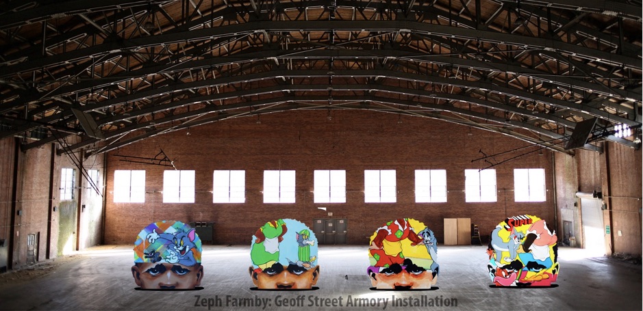 Rendering for Brainwashed . Courtesy Artspace and Zeph Farmby.