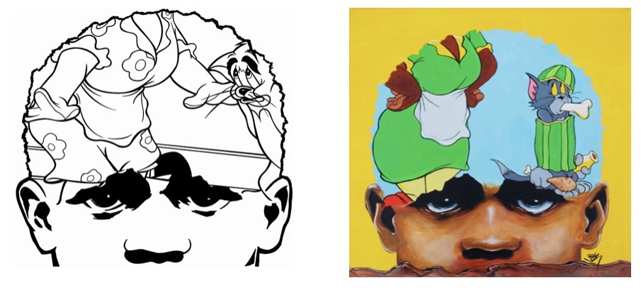 Rendering for Brainwashed . Courtesy Artspace and Zeph Farmby.