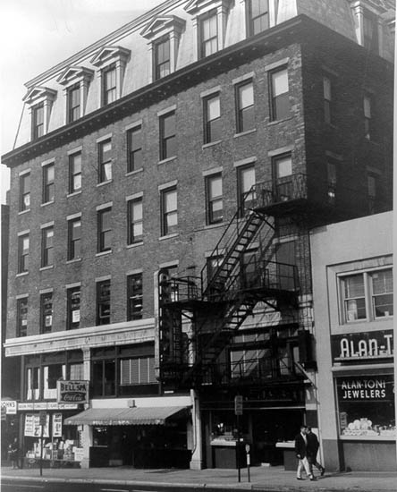 The original Boardman building. National Park Service Photo.