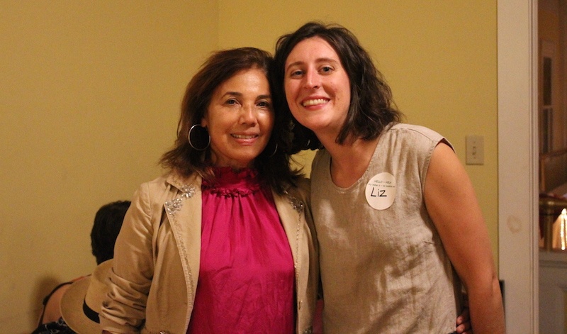 Celin Garcia and Liz Marsh.