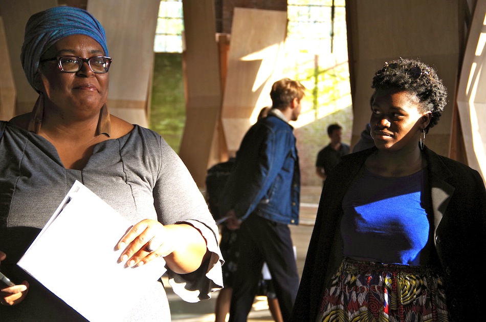 Hanifa Washington and Salwa Abdussabur. Lucy Gellman Photos.