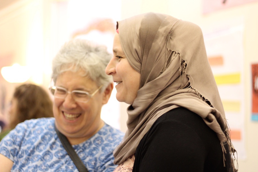 “She’s strong!” Yousef said of Oprah Winfrey. “She knows where she’s going. If I want a good future, I have to travel, I have to study.” Lucy Gellman Photos.