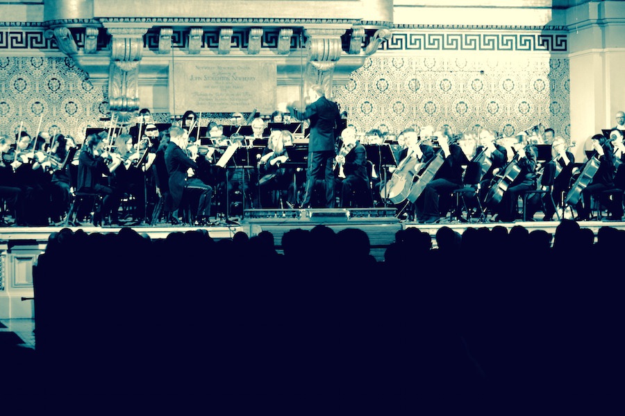  Neale conducting the NHSO earlier this year.  