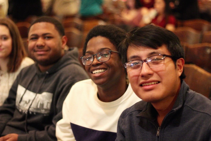  The Music Haven dream team: Melchinger, Noel Mitchell, Robert Oakley and Cris Zunun.  