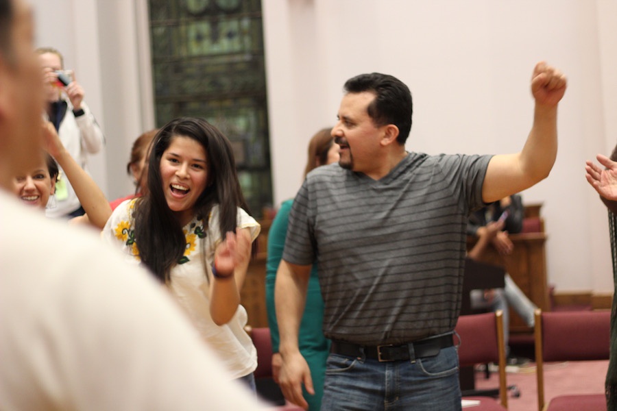Vanessa Suarez and Pinos.