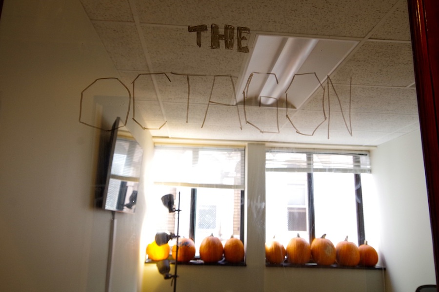  One of the company's several workrooms.  