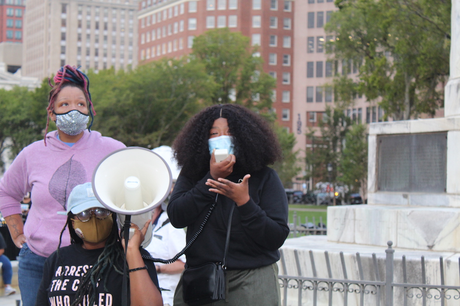 Jaela Bethea, a student at Amistad Academy