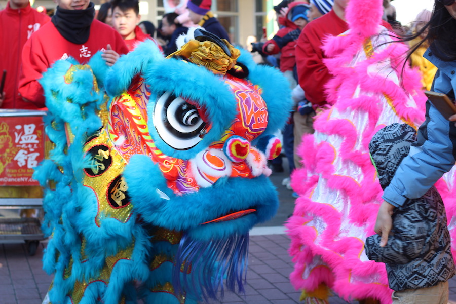 Lions, Dragons Ring In Year Of The Pig