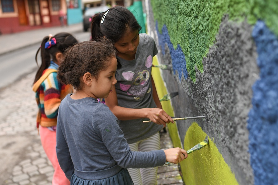 Inside The Volcán Tungurahua Mural